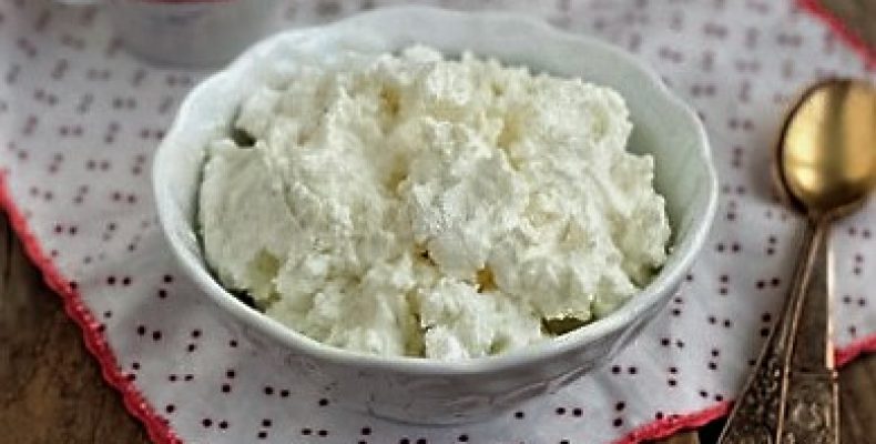 Приготовление творога в домашних условиях